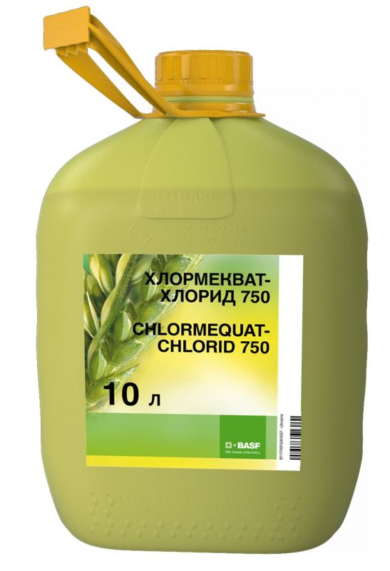 Регулятор росту Хлормекват-хлорид 750,в.р., 10 л (BASF)