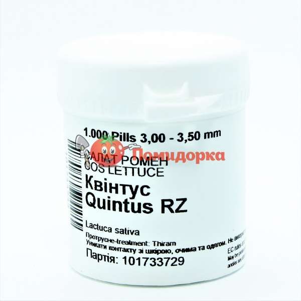 Салат КВИНТУС | QUINTUS Rijk Zwaan, Фасовка - 1000 семян